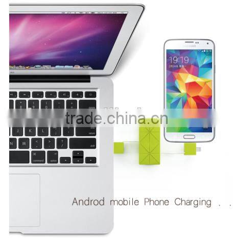 Multi-function charging cable for iPhone and android