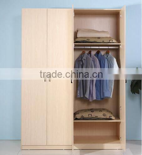 classic 1 door wall design wooden Wardrobe white