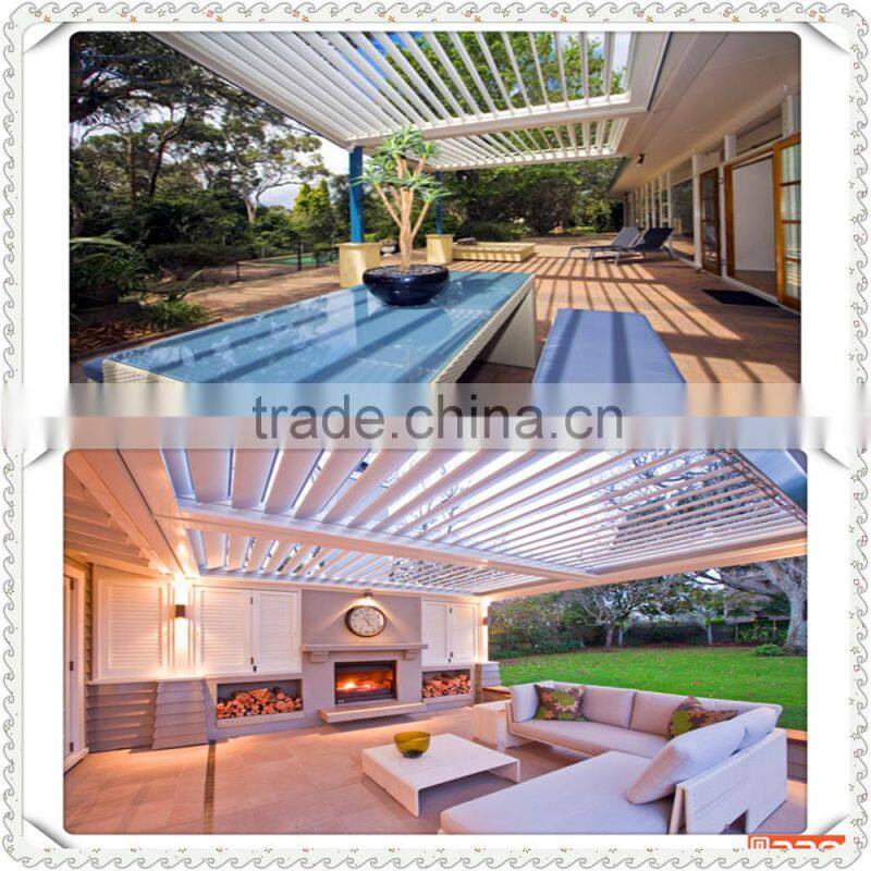 NEW Design Factory Price High Quality Fashionable automatic Aluminum Louver Roof in China