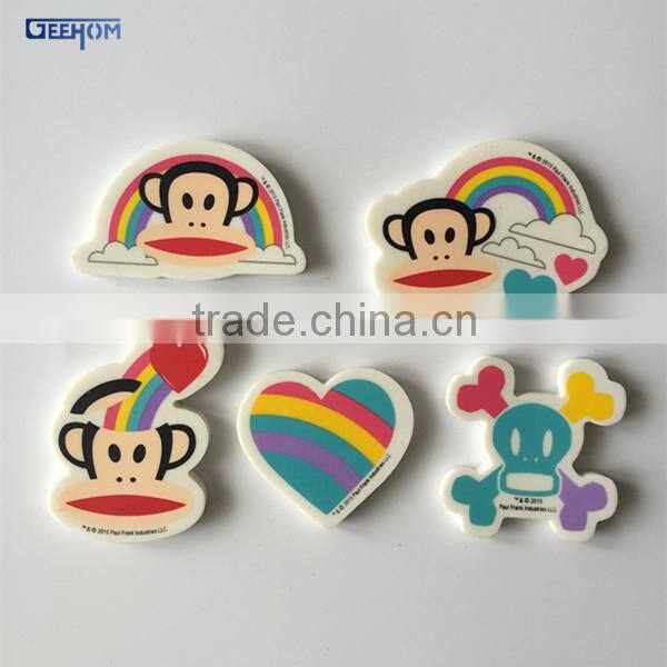 school supplies printed kids eraser
