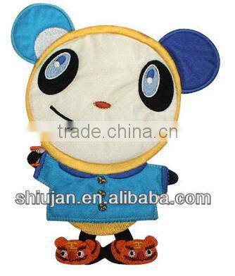 applique embroidered animal patch
