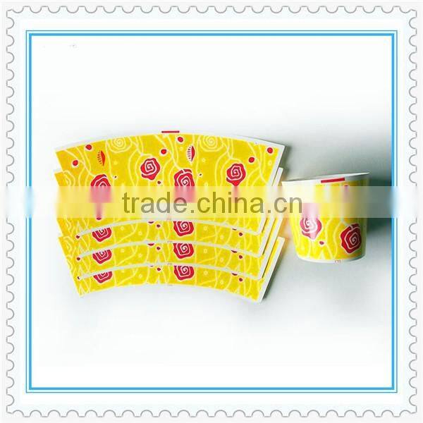 nice flexo printing paper cup raw material for hot drink