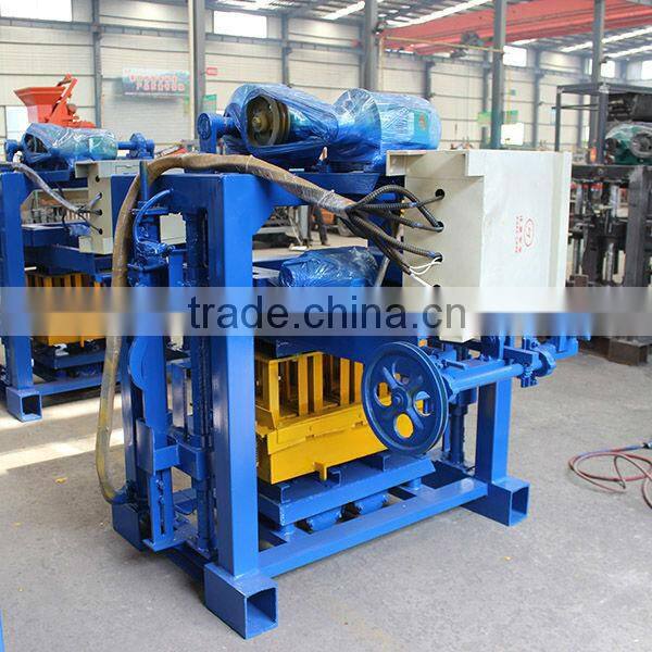 QT40-2 small manual Hollow Block manufacturing equipment