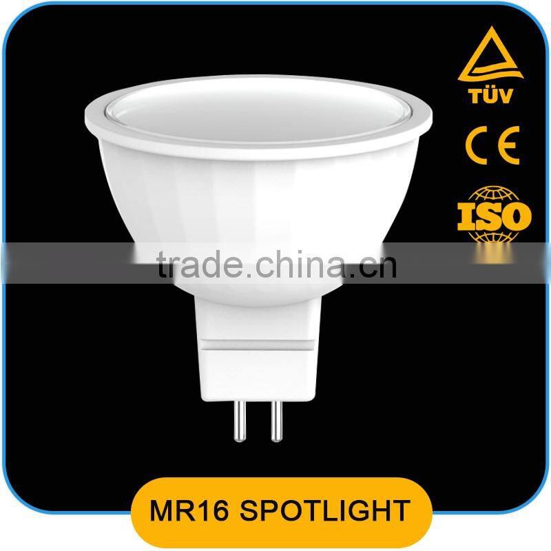 competitive price led spot light mr16 5W, stable lumen 360lm,CE ROHS,ERP,AL+PBT ,led light