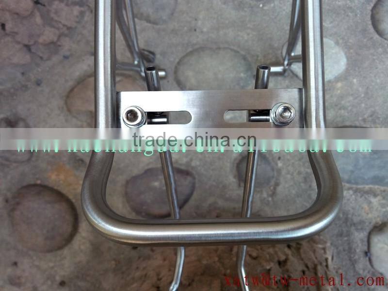 Titanium bicycle rear rack Ti rear rack titanium rear racks titanium bike rear rack xacd made