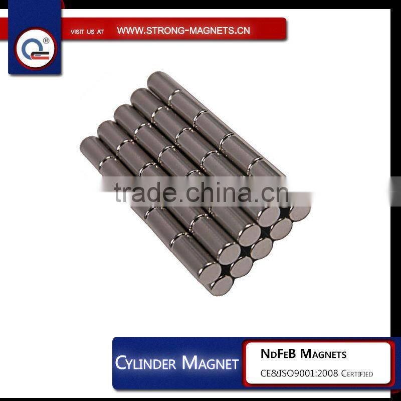 Cheap wholesale high quality strong Sintered neodymium cylinder magnet