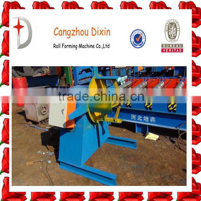 Single head uncoiler with coil car