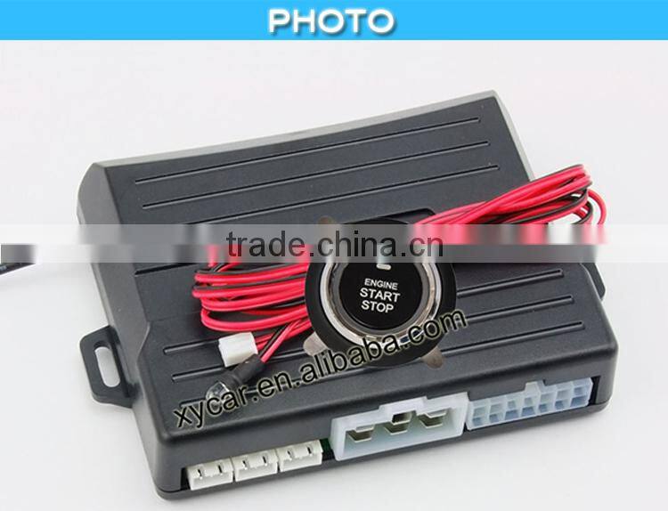 Remote Control Start Anti-theft Car Alarm With Push Button ,Car Alarm System XY-906