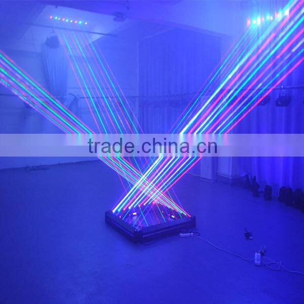 9-head Moving-Head Fat-Beam Laser Curtain Club disco lighting
