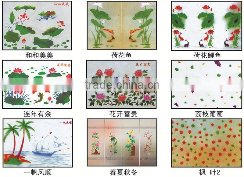 toughened shower door glass