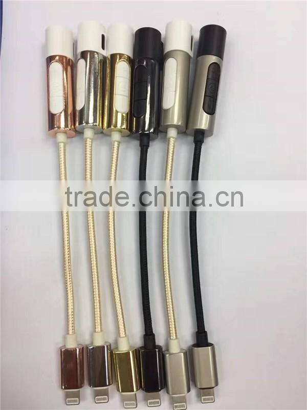 Earphone headset adapter for iphone 7&3.5mm audio jack converter