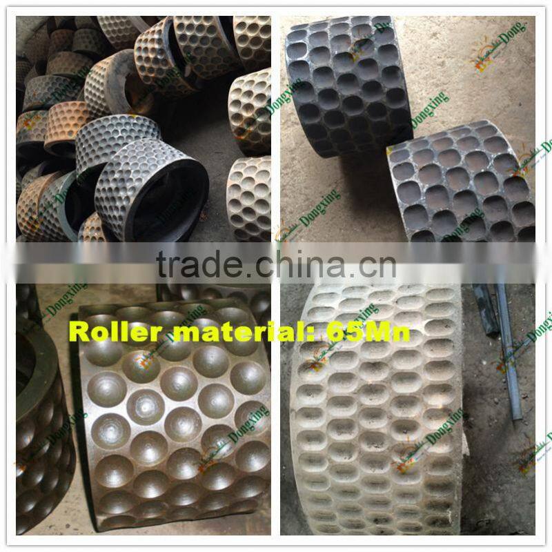 double rollers pressure coal ball briquette machine price