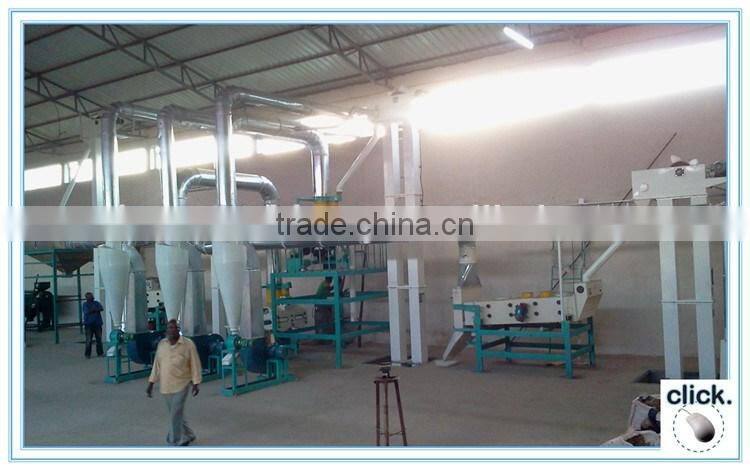1 ton per hour quinoa seed cleaning plant