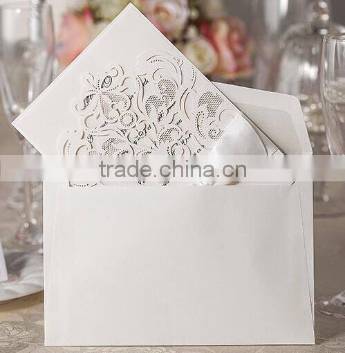 Custom butterfly wedding invitation cards