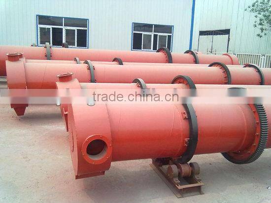 Reliable quality three cylinders rotary dryer professional manufacturer