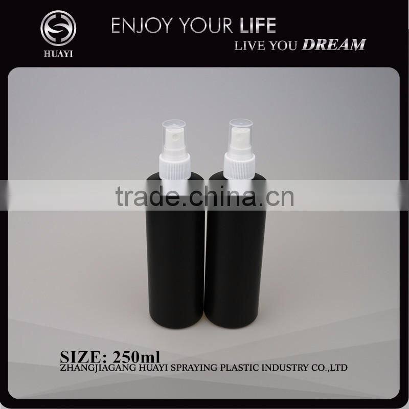 250ml black pet plastic bottles empty for sale