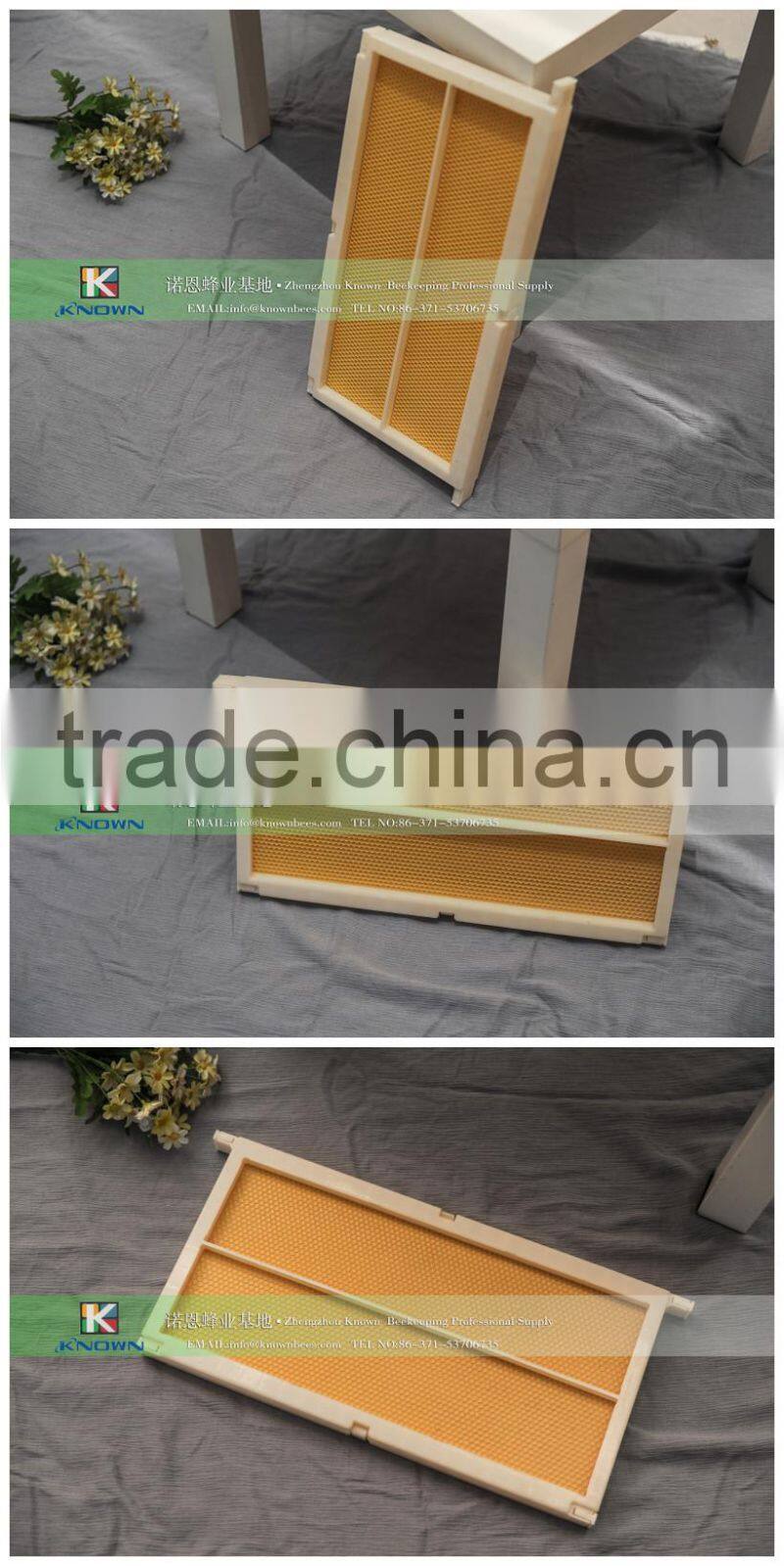 Pure bees beeswax bee foundation apis mellifera plastic comb foundation sheet