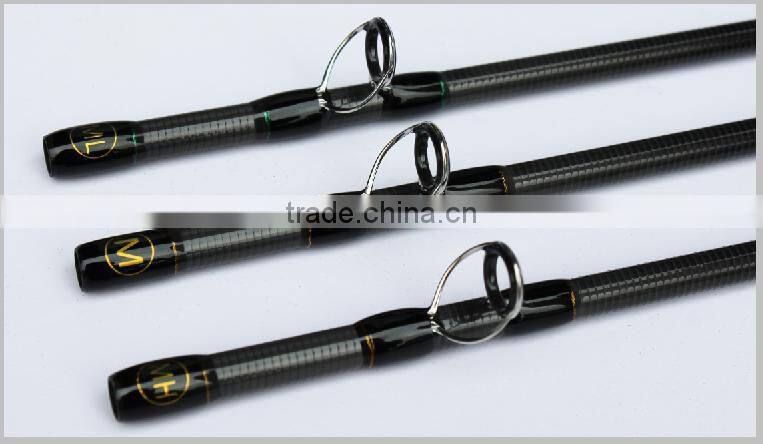 High Quality Wooden handle Carbon Material FUJI Fishing Rod
