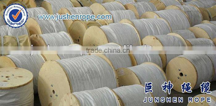 Winch synthetic rope w/ thimble black sleeve