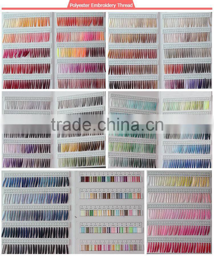 ningbo export machine embroidery thread polyester 5000 m 5000yds