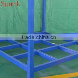 Blue tyre pallets