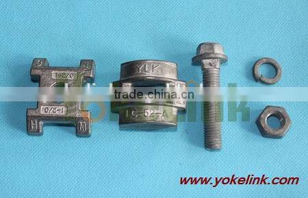 Aluminum LC52 Single Center bolt Parallel Groove Clamps