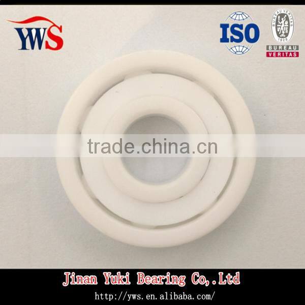 high quality ZrO2 full ceramic ball bearing 608 with PTFE cage