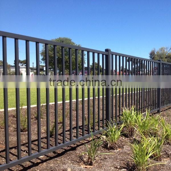 Hot-dipped galvanized steel road fence/ Pedestrian Fencing