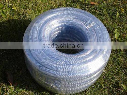 CLEAR BRAIDED PVC HOSE X 30MTR COIL