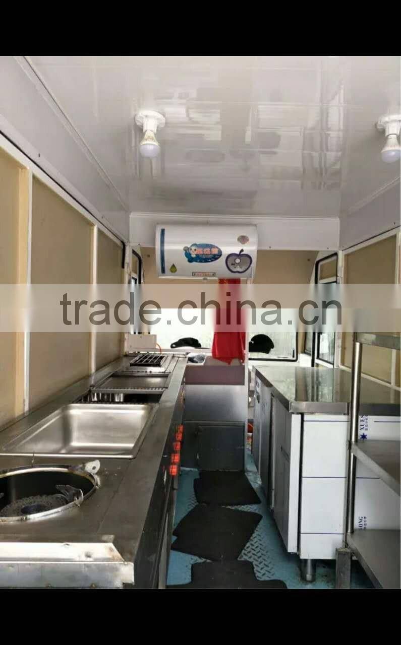 Street Fashion ,Customers favorite Electric Dining Car/mobile food truck for sale