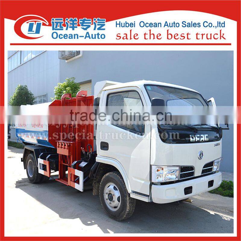 DFAC new Condition and Diesel Fuel Type 5m3 small garbage truck