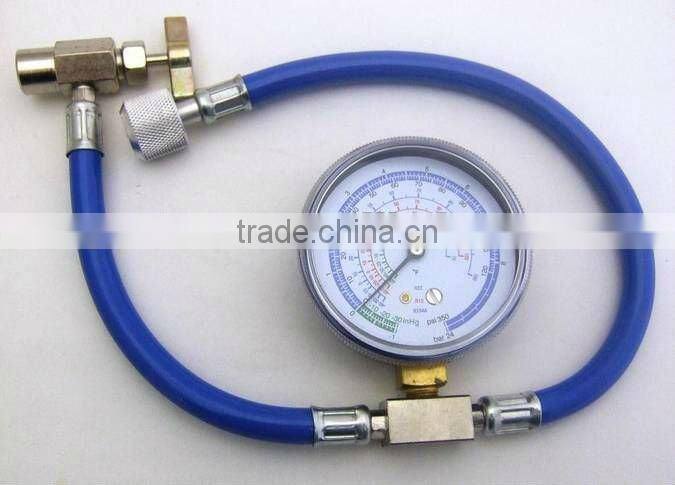 auto refrigerant charging manometer