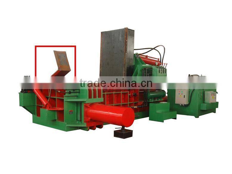 used hydraulic scrap metal square baler