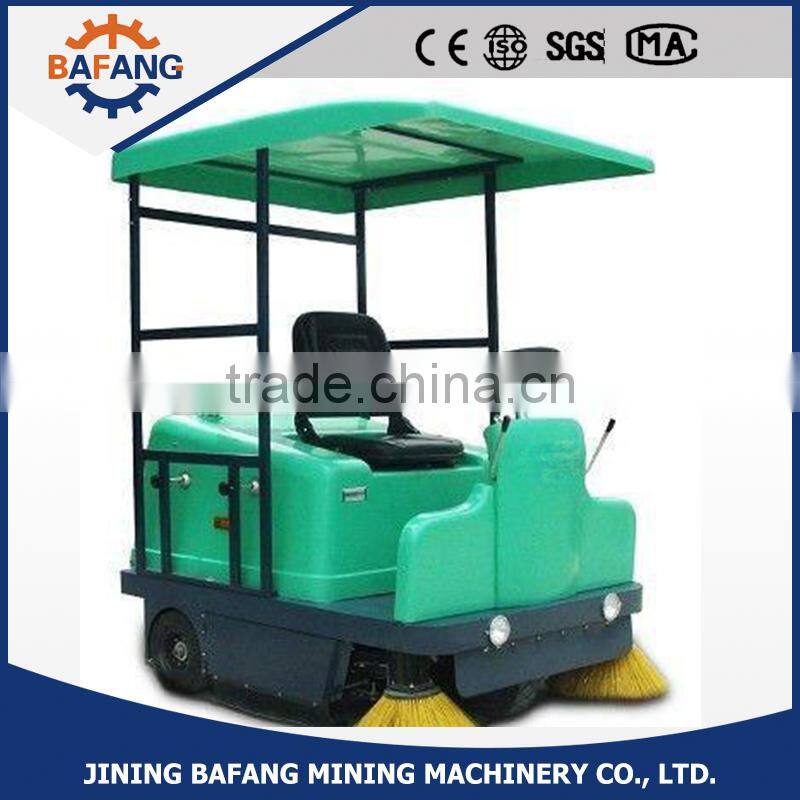 Electric Road Sweeper Full automatic road surface sweeping vehicles with 1360mm width