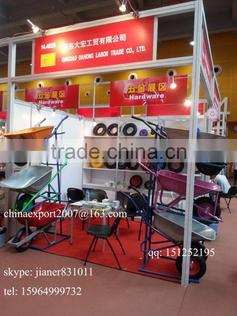 Popular and Durable Plastic Industrial Wheelbarrow WB5009 with Foam wheel