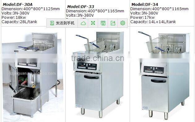 Electric Fryer with 6-Chinnel Timer (28L*2)