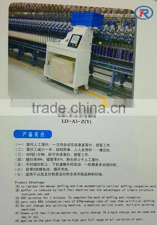 Automatic doffing machine