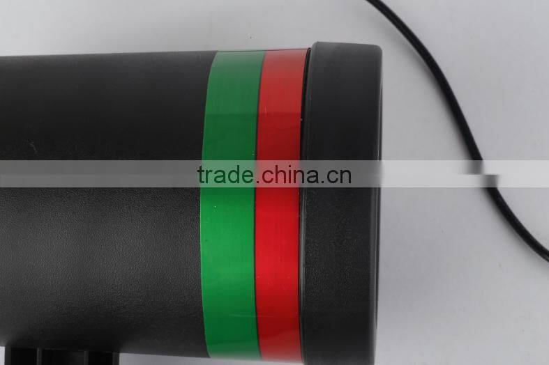 Red and green outdoor indoor christmas laser projector light