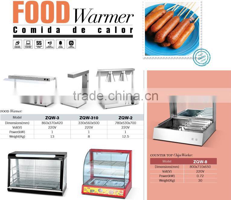 Factory price electric food warmer cabinet,food display warmer,food warmer for sale(ZQW-60-3)