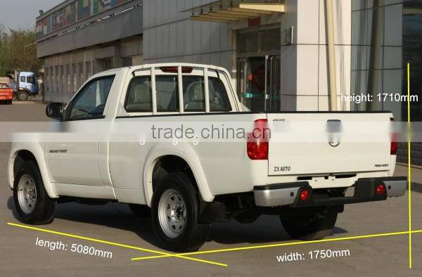China 4x2 diesel pickup single cabin