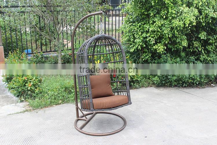Patio Furniture Aluminum Frame Reclining Hanging Chair