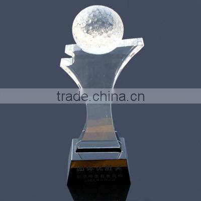 New unique crystal ball trophy