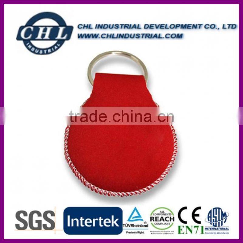 Wholesales Floating neoprene key chain, logo printed neoprene key ring
