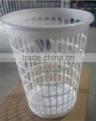 Good Quality Simple White Plastic Designer Laundry Basket