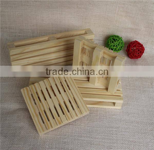 Nautical Style and Europe Regional Feature small Ultra-small wooden pallet craft pine wooden pallet mini