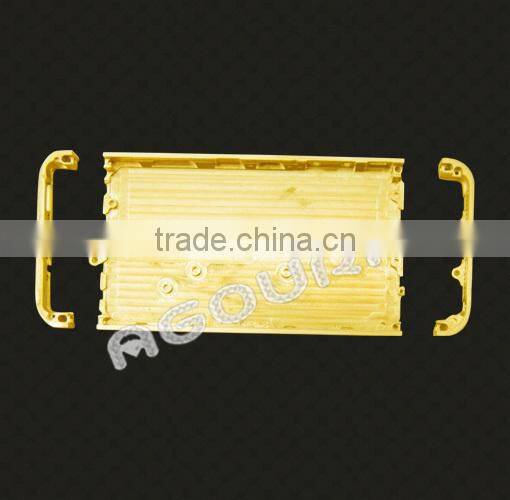 for iphone gold bezel housing,for iphone 5 24k gold plating back cover