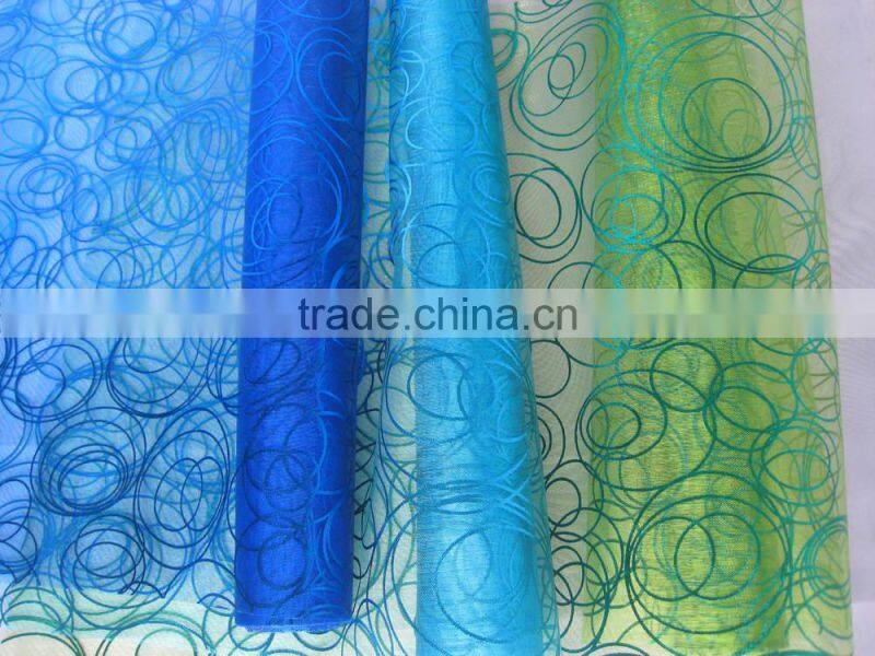 Populor Colorful Organza Fabric Wedding Decoration