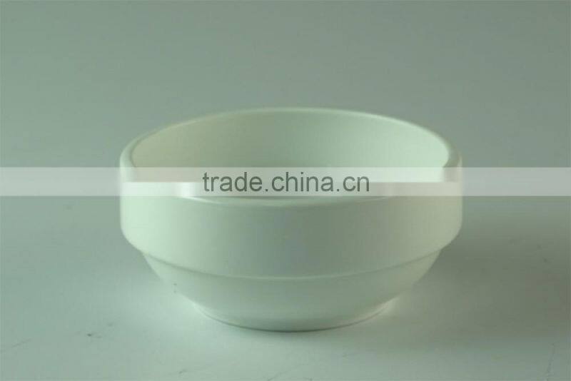 China Manufacturer White Ceramic Rice Bowl For Wholesale