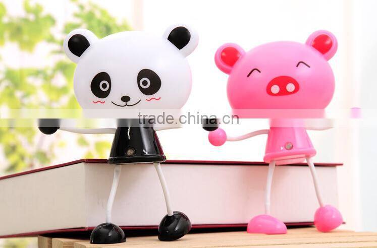 Plug Cartoon Animal Bear Led Motion Sensor Night Light
