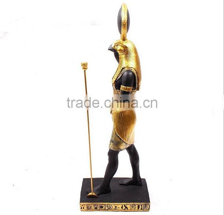 Classical egyptian sun god.resin egyptian statues wholesale